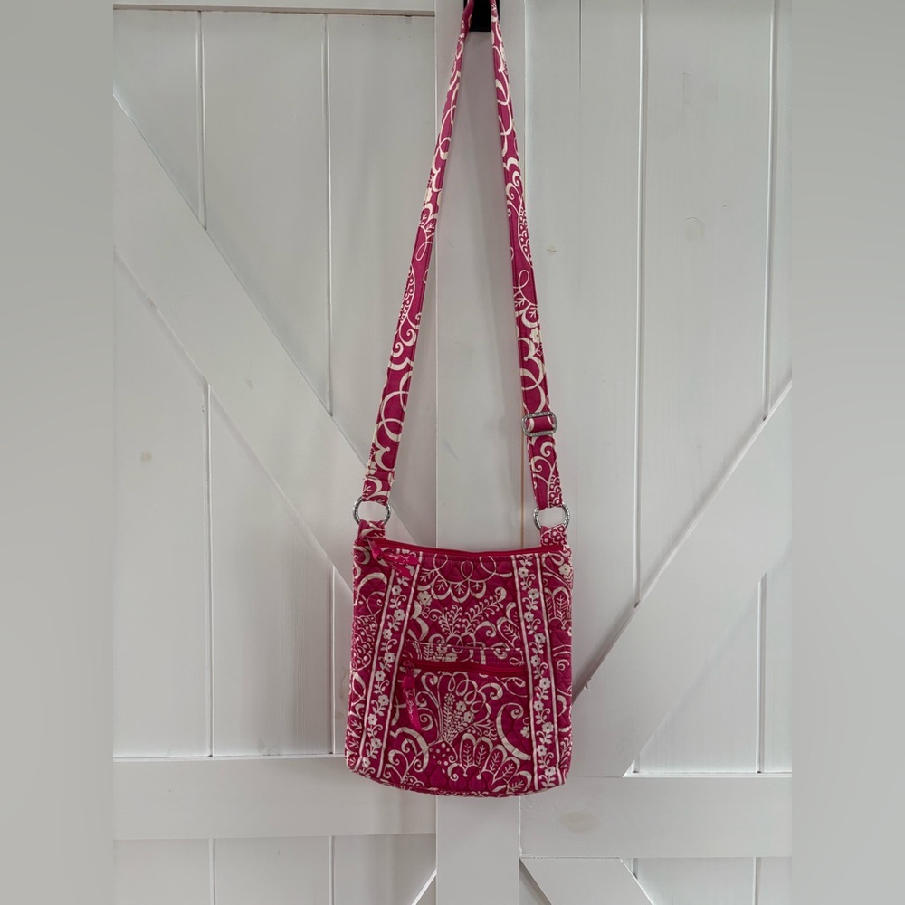 Vera Bradley Floral Quilted Hipster Crossbody Purse
